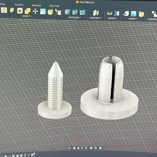 Peugeot / Citroen  trim clip