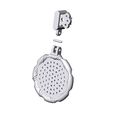 Iced-Flower-cluster-halo-Artdeco-stepped-Halo-memory-pendant-coin-09.jpg Iced cluster bail Art deco pattern N04 memory pendant 3D print model