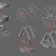 Assembly.jpg Télécharger fichier STL La grande roue • Objet pour imprimante 3D, Bazaya