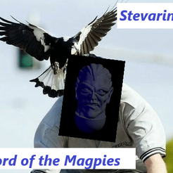 Stevarino.png Archivo 3D Stevarino, Señor de las Urracas・Objeto imprimible en 3D para descargar