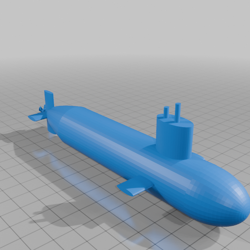 Submarine 3D model