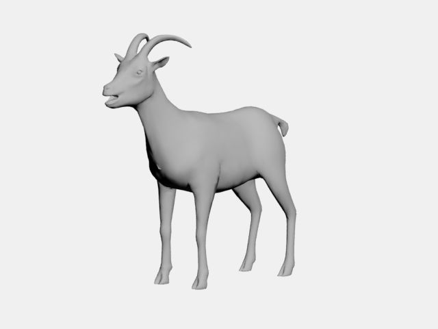 1.jpg Download 3D file Goat・Model to download and 3D print, igorkol1994