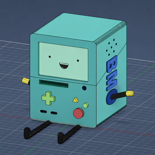 BMO-Inspired 3D Printed Deck Box (TCG Card Storage Magic)