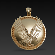 med-4.1.png Eagle Medallion / Medaillon mit Adler