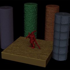 RollerMain.jpg Free STL file Terrain Rollers pt2・Template to download and 3D print