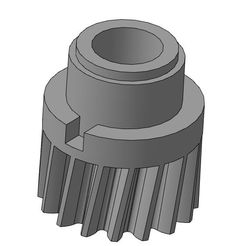 GearNissanMuranoSeatPAresin_3Dpic.jpg STL-Datei Nissan Murano 2005 Sitzgetriebe z=16・Vorlage für 3D-Druck zum herunterladen