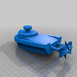 Full_Mini-Wind-Up-Boat_dual_drive_v19.png Free STL file mini Wind-Up Boat Dual Drive - screwless - full 3d printed・3D print model to download