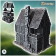 1-PREM.jpg Medieval village pack No. 7 - Medieval Middle Earth Age 28mm 15mm RPG Shire