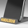 Mini-Cellphone-Stand-Mandalorian-2.jpg Mandalorian Cell Phone Stand