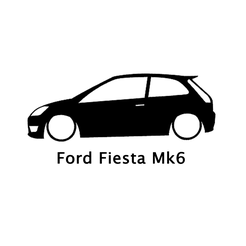 Ford Fiesta Mk6 Ford Fiesta ST Mk6 Silhouette