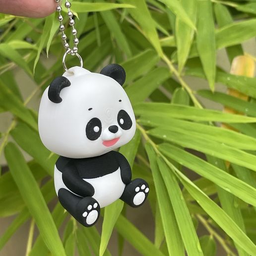 🐼 Panda adorável, ficheiro STL para impressão 3D, Panda Flexi