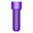 Implante v3_Implante v3_Tornillo_Implante v3.stl Educational Dental Implant Macromodel