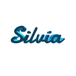 Silvia.png STL file Silvia・3D print design to download
