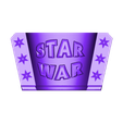 STARWAR.stl PENCIL HOLDER - STAR WARS