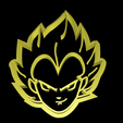 Vegeta.png STL file Dragon Ball Cookie cutter set・3D print object to download