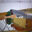 IMG_20230522_152539.jpg Biplane vintage Ansaldo SVA 5 1914 model reduced scale 1/10  (38 X34 inchs)