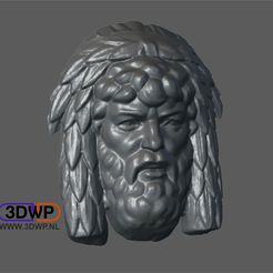 ManBasRelief.JPG Free STL file Man Bas Relief (Sculpture 3D Scan)・3D printer design to download