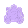 princess-carriage-carruaje-princesa-magico.stl 🏰👑 Princess Carriage Cookie Cutter - Enchanted Ride - Princess Carriage Cutter - Magical Ride