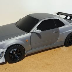 RC 1/10 Skyline r34 - Fast & Furious