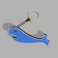 aa.png Whale keychain / clés-holder