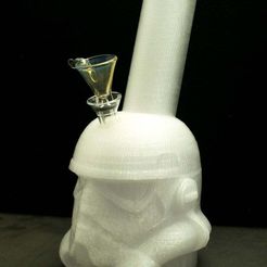 20190507-P2070765.jpg Storm Trooper Water Pipe (for tobacco use only)