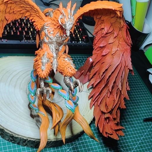 🦅 Phoenix Final Fantasy XVI・3D Print with the Anycubic Photon M3