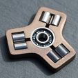 IMGP5711.jpg Tungsten-Bronze Fidget Spinner
