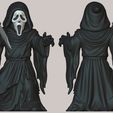 715.jpg Ghostface Fan art (no ams-multiparts/3mf)