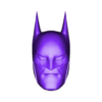 Masked.stl Batman Animated Style - Headsculpt for Action Figures 3D print model