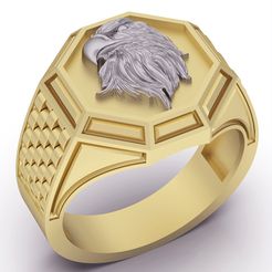 keyshot-jewelry-scene-setup-set-3.10405.jpg Fichier STL Anneau d'aigle・Objet pour imprimante 3D à télécharger