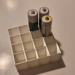 20221111_210757.jpg STL file Battery holder / order for AA batteries・3D printer design to download, cultshack
