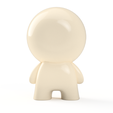 Bone-Head-back.png 3D Printable Cute Bonehead Skeleton Figure STL - Ideal for Personal & Commercial Crafting