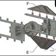 TieInterceptorInstructions_Page_6.jpg Free STL file Tie Fighter Interceptor Kit Card・Object to download and to 3D print