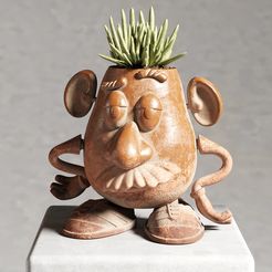 R7.jpg OBJ file Mr potato planter・3D print design to download, Robertillin
