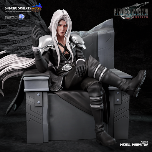 3個セット　FINAL FANTASY BUNDLE 未開封 Sephiroth Final Fantasy VII Rebirth (Deluxe) – TRZCollectibles