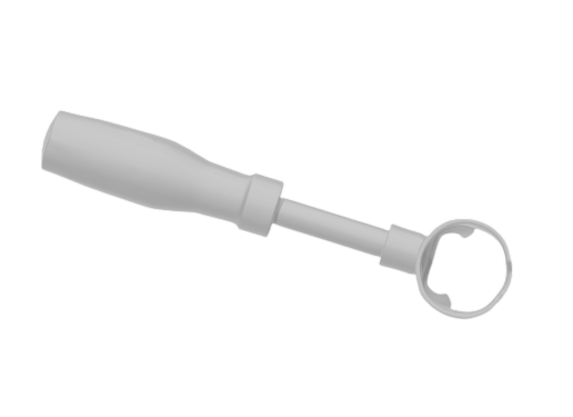 Ergonomic Bottle and Can Opener 3D Printable Miniature