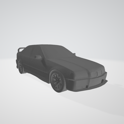 1.png Replica model of the BMW e36 for 3D printing