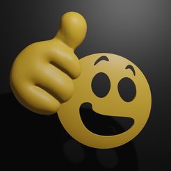 emoji-5.png Télécharger fichier STL emoji 3 type d'emblème • Design imprimable en 3D, 3d_factory