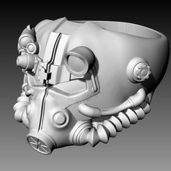 1.jpeg Fallout Power Armor Helmet Ring