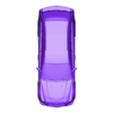 Cadillac CTS-V Wagon with plate.stl Cadillac CTS-V Wagon 2 versions stl for 3D printing
