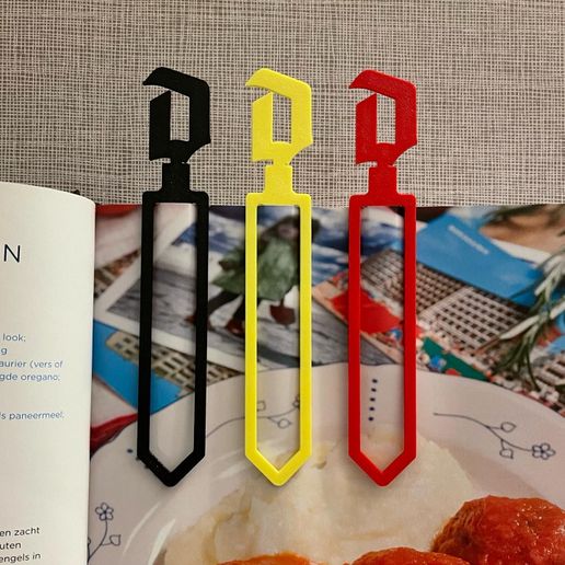 D-Duvel Book marker 3D model