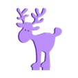 RENO 2.stl Christmas reindeer