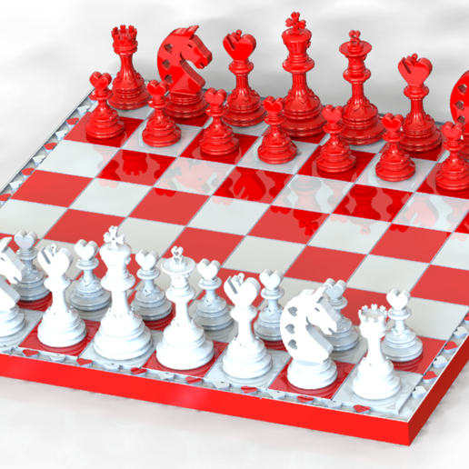 Jeu D'échecs Grand Modèle – Plateau 31x31 Cm – Pièces En Bois, Tous âges