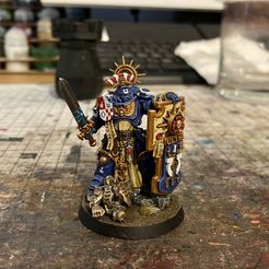 BG-Captain.jpg STL file Bladeguard Captain Ultra Marines Upgrade Kit・3D printable model to download