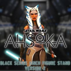 Ahsoka_Pictures.jpg Star Wars The Black Series Rebels Ahsoka Tano 6 inch Action Figure Stand (v2)