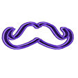 MOUSTACHE 1 COOKIE CUTTER.png Coupe-biscuits Moustache 1