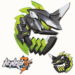 Sin título-1.jpg Datei STL Stalker's emblem of Honkai impact 3RD・Modell für 3D-Druck zum herunterladen