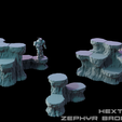 HEXTECH-Zephyr-Badlands-Vol-1.png HEXTECH - Hex Hills - A Game of Armored Combat Map Pack (Battletech Compatible)