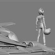 12.jpg KAZAMI HAYATO ASURADA CYBER FORMULA STATUE DIORAMA RACE ANIME CHARACTER RACE CAR