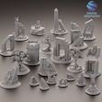 1-33.jpg "Fallen Kingdom" Ultimate Scenery Bundle - 22 High-Detail STL Models